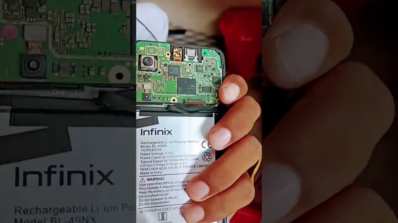 Infinix Smart 7 Water damage Phone Repair 🤯✅🪛 #iclevel #mobilerepair #skphonerepair143 #trick2025