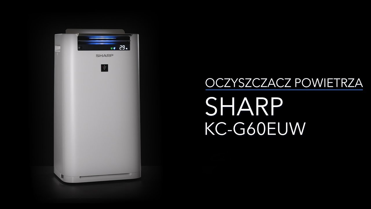 ⭐️ Oczyszczacz powietrza Sharp KC-G60EUW &ndash; dane techniczne &ndash; RTV EURO AGD