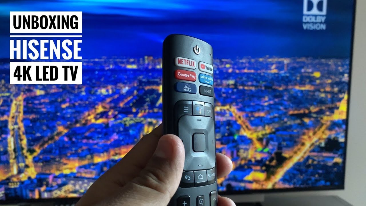 Unboxing: Hisense (58 inches) 4K Ultra HD Smart Android LED TV 58A71F | With Dolby Vision and ATMOS