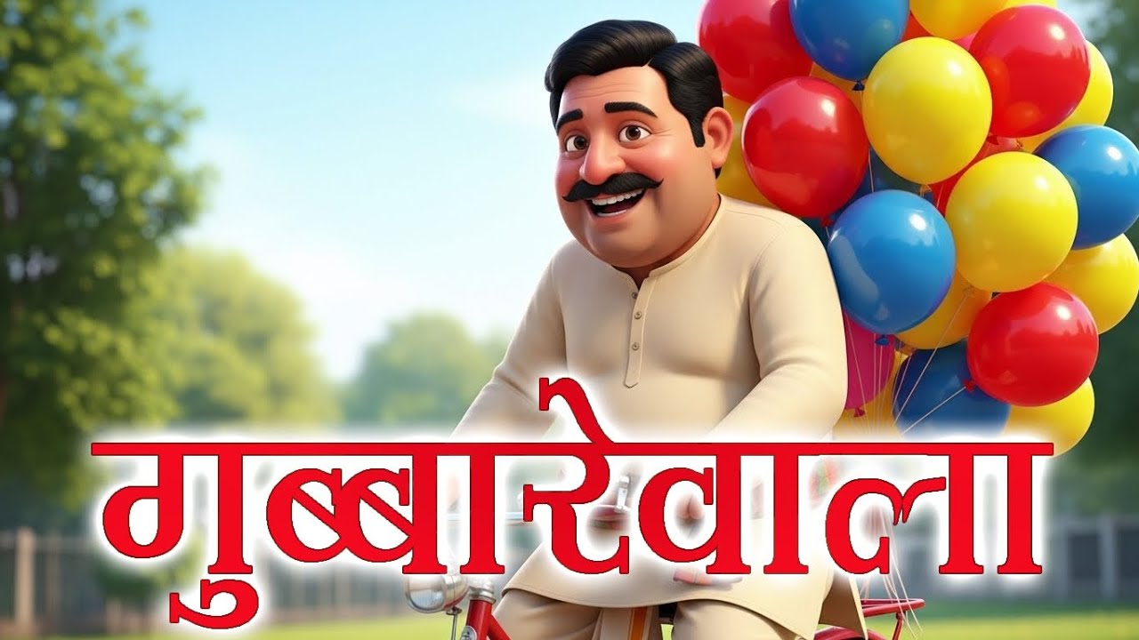 गुब्बारे वाला - gubbare wala | गुब्बारे वाला | hindi poem for children