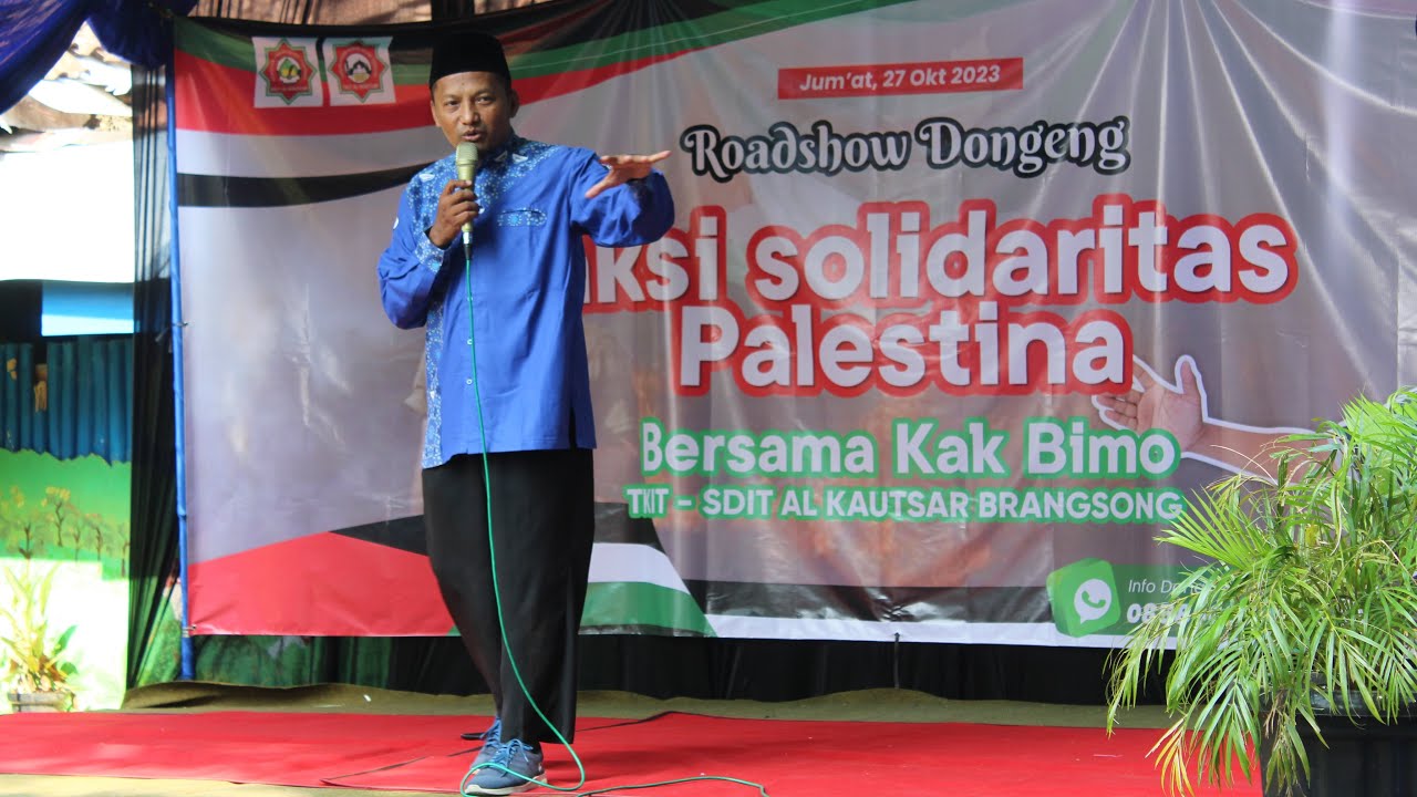 Roadshow Dongeng bersama Kak Bimo | Aksi Solidaritas Palestina