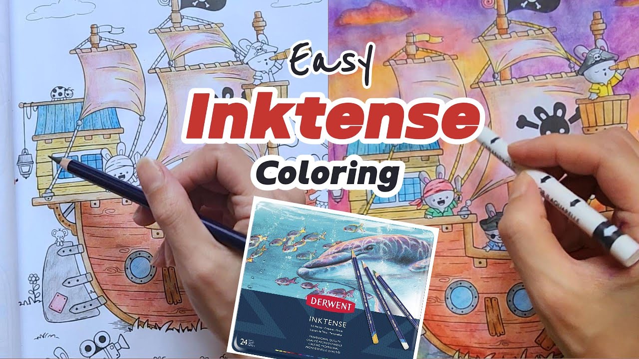 Hack for coloring with water on worst Amazon paper | Super fast & easy coloring