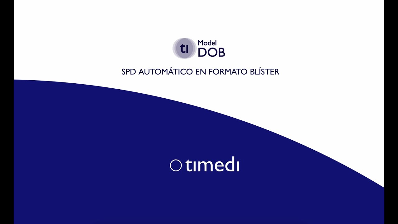 Robot SPD automático - Modelo DOB (formato Blister)