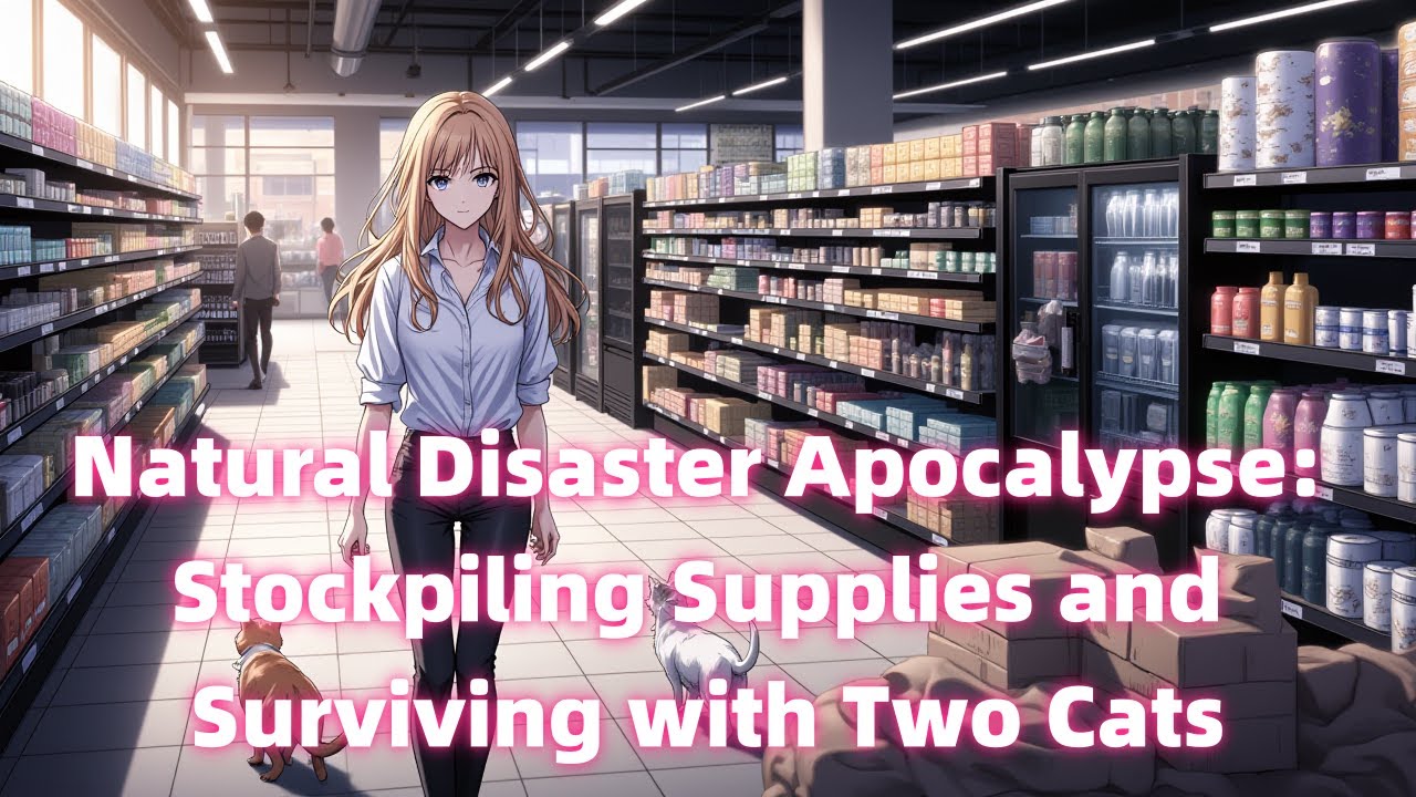 Natural Disaster Apocalypse: Stockpiling Supplies and Surviving with Two Cats