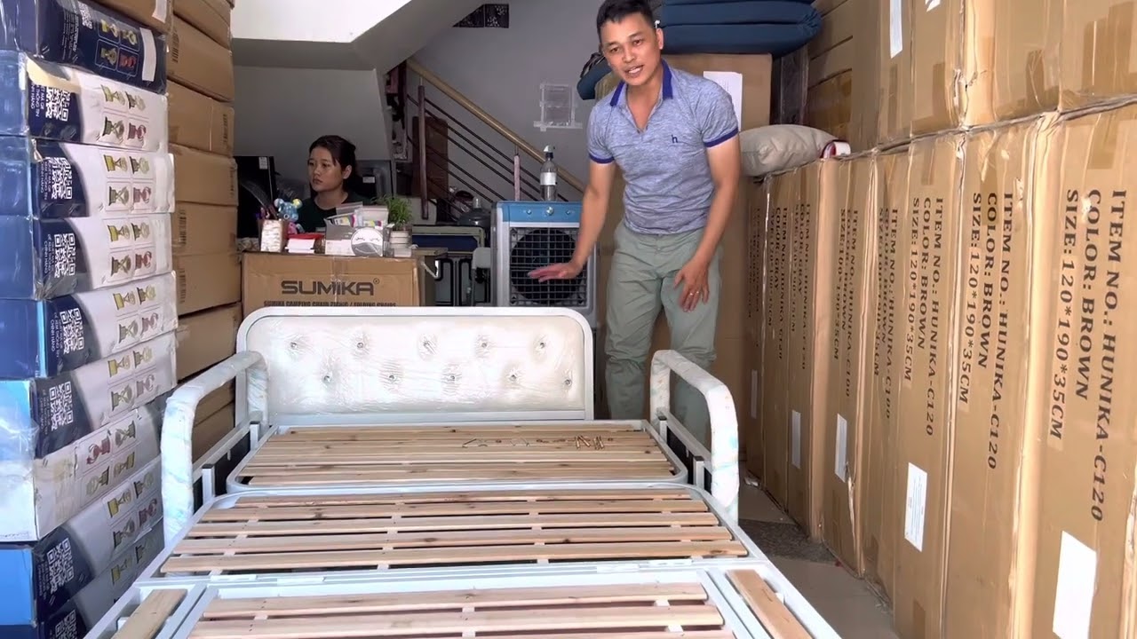 Cách lắp ráp sofa Bed Hưng Nam Phát