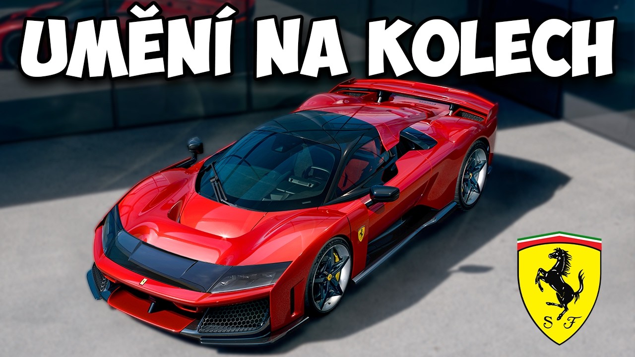 FERRARI F80 NAŽIVO: Technika z Le Mans a Dechberoucí Křivky!