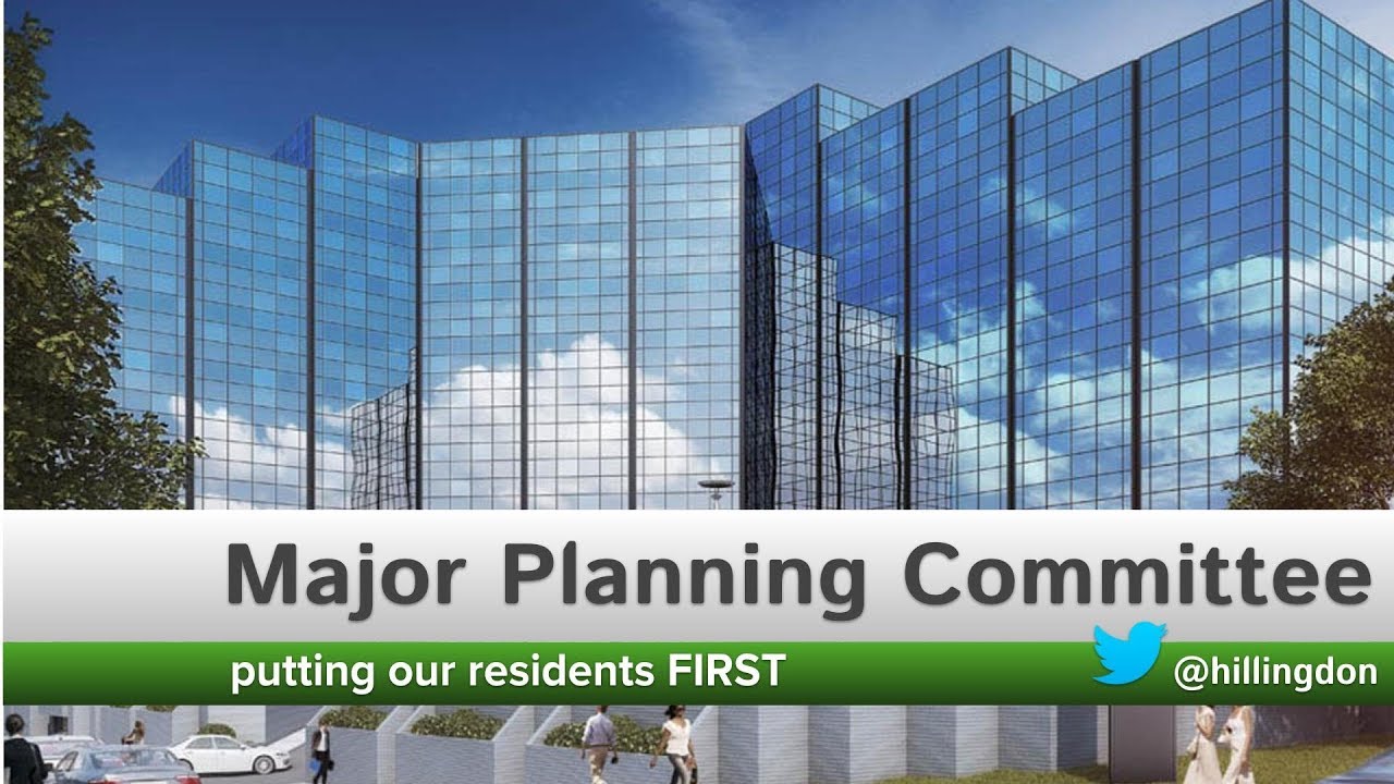 Major Applications Planning Committee - 6pm,  Tuesday 19 June 2018