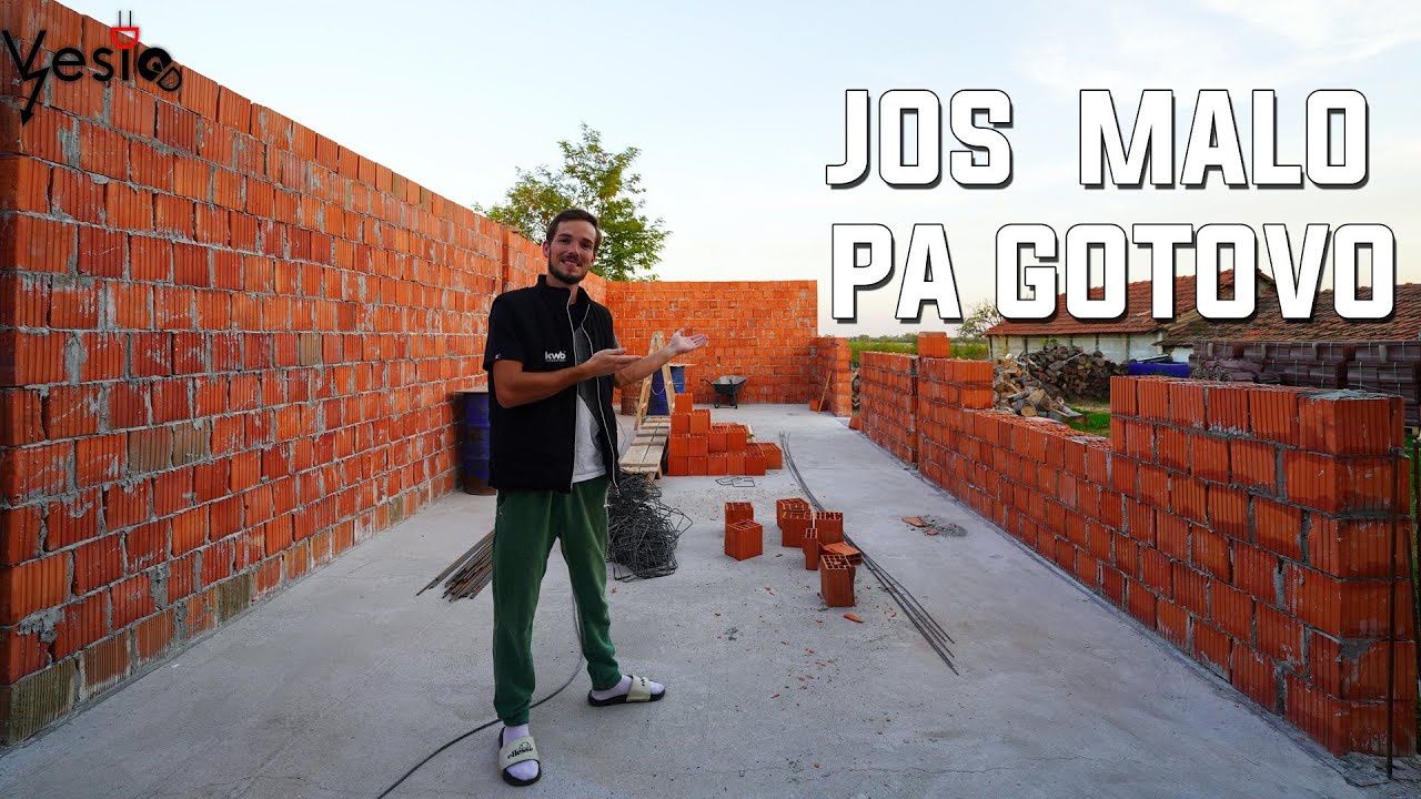 Kako napreduje zidanje ?