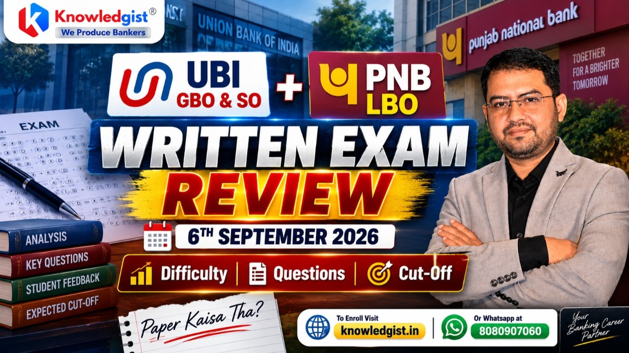 Written Review & Expected Cut Off Union Bank GBO & SO | PNB LBO Exam