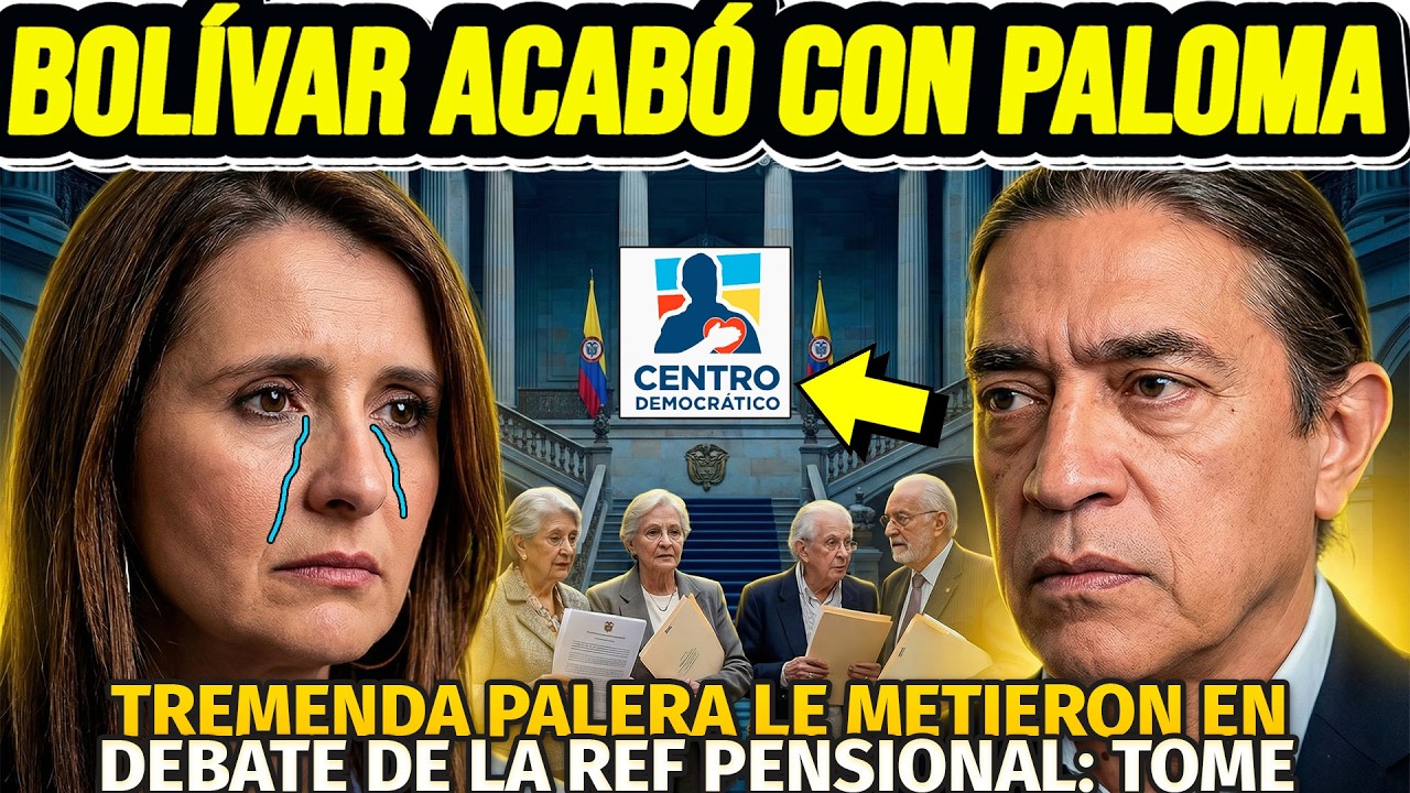 🔥BOLÍVAR METIÓ HISTÓRICA HUMILLADA A PALOMA VALENCIA. ENLOQUECIÓ EN DEBATE EN VICO. No lo aguantó 😱