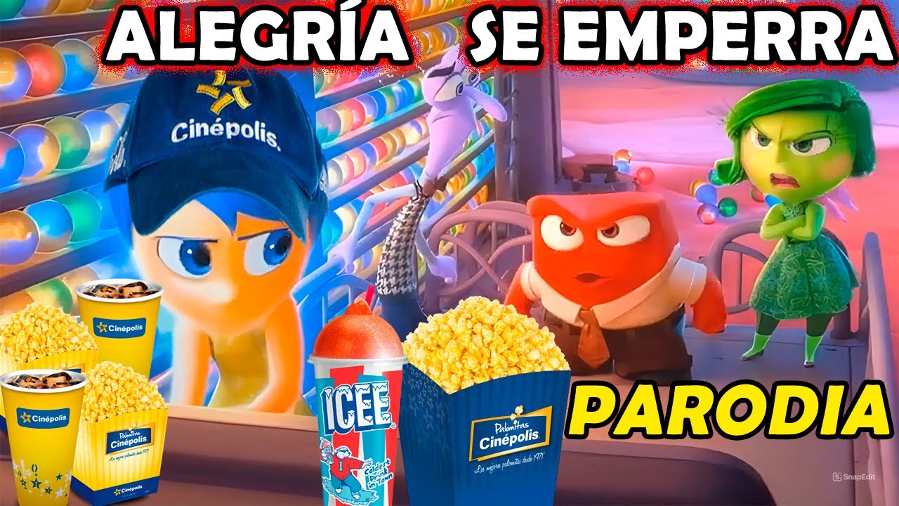 Alegría Se Enoja | Parodia Intensamente 2