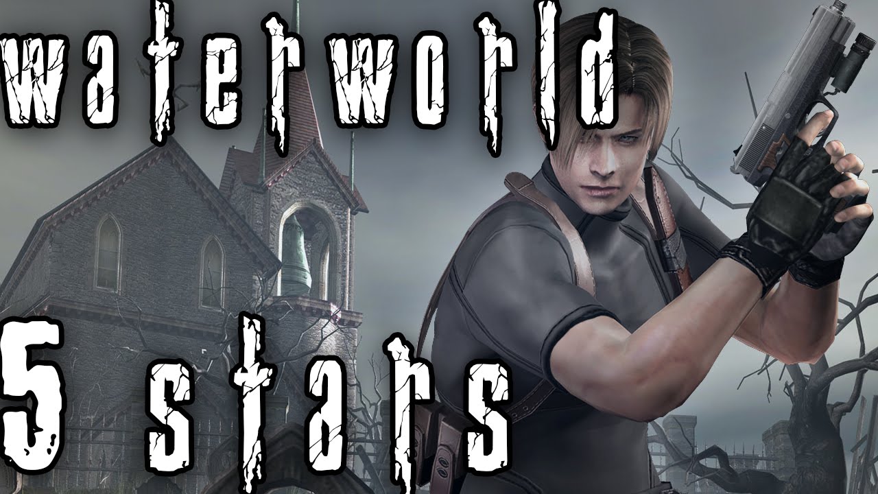 Resident Evil 4 Mercenaries: Leon - Waterworld 5 Stars (Commentary)