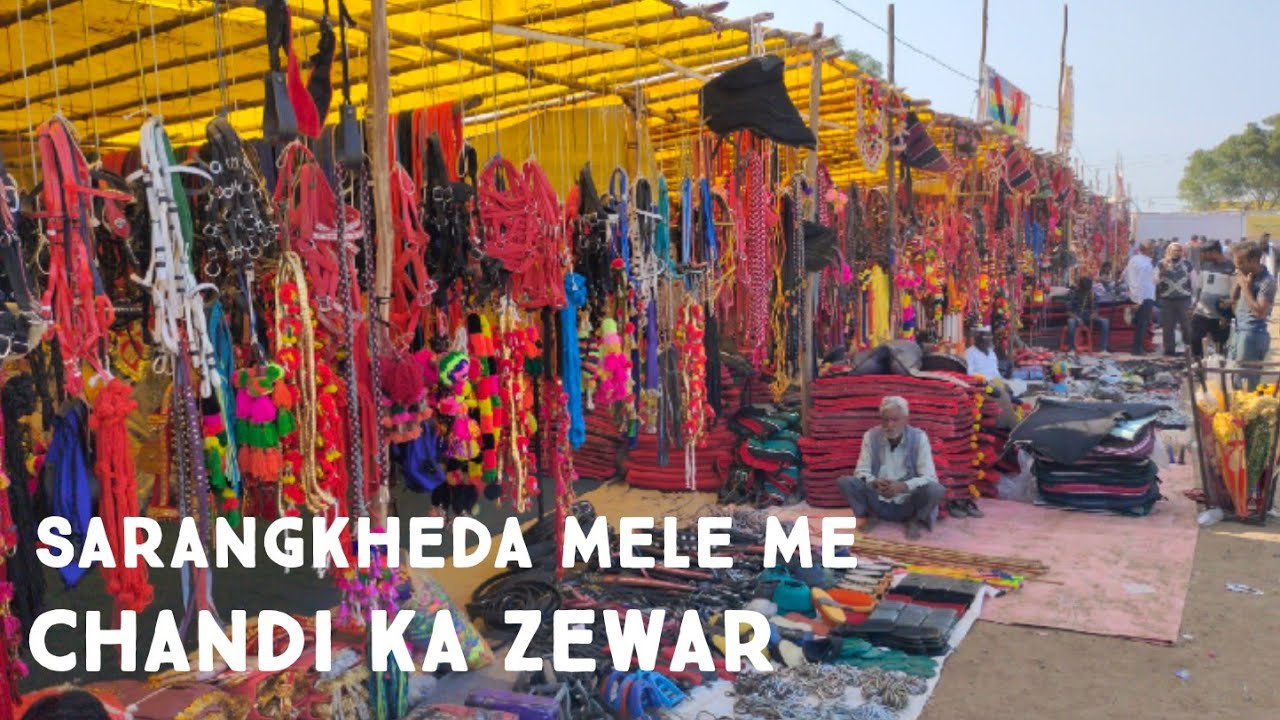 8218688384 horse accessories wholesale shops in sarangkheda mela 2021 #ghode ka saaj chandi ka zewar