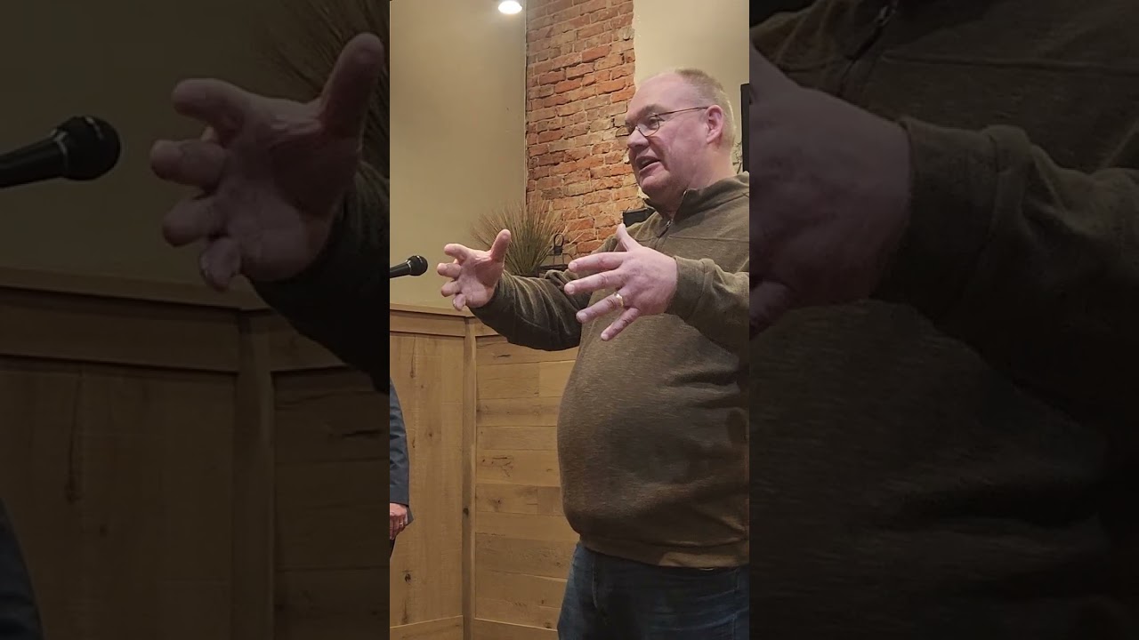 (LARAMIE WY USA) February 28, 2026 Senator Gary Crum & Senator Eric Barlow Q&A at Altitude Chophouse
