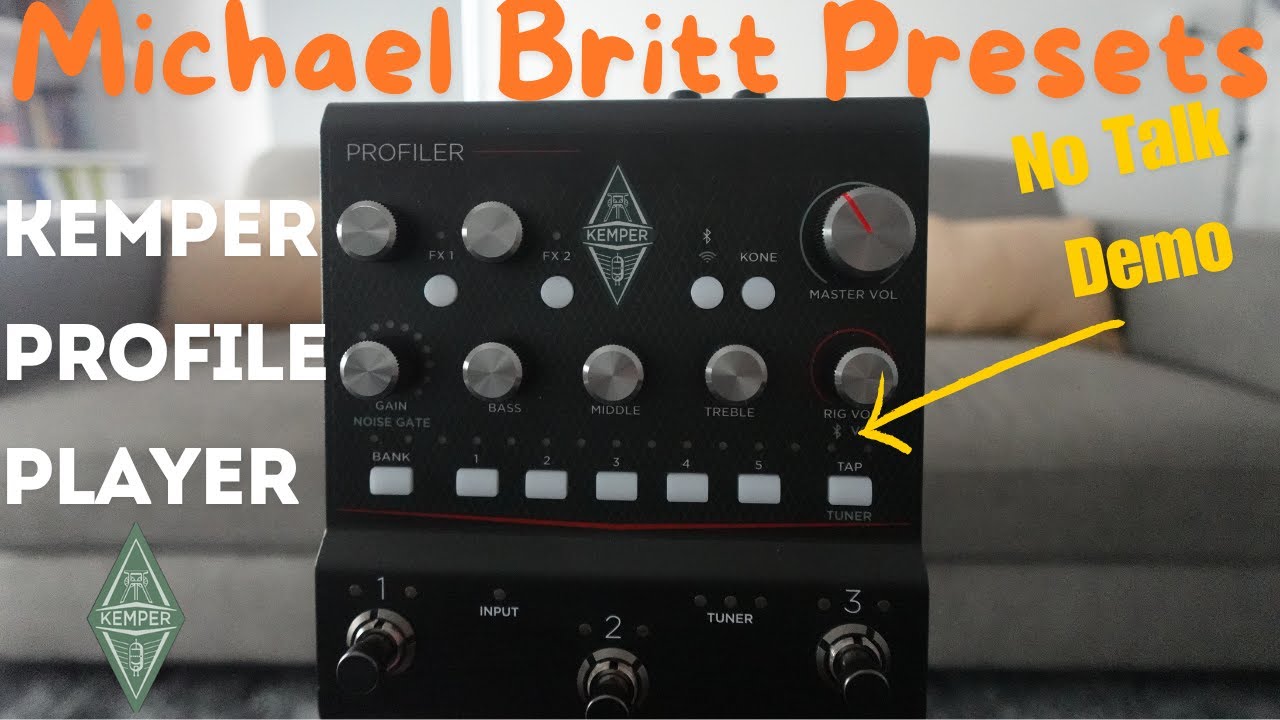 Is the Kemper Profile Player any good? Michael Britt Presets [No talk demo]