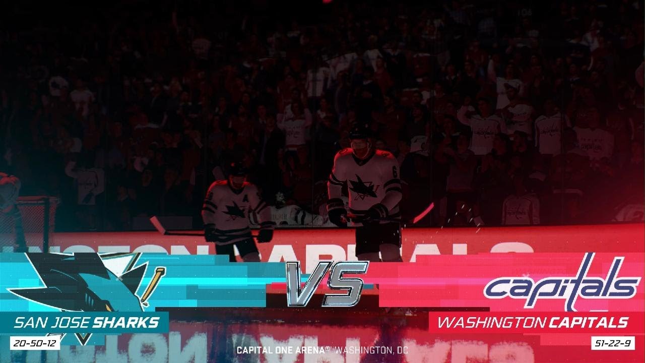 NHL 26 NHL Hockey Regular Season Sharks, GameDay @CapitalOneArena Sharks vs. Capitals 1.15.26