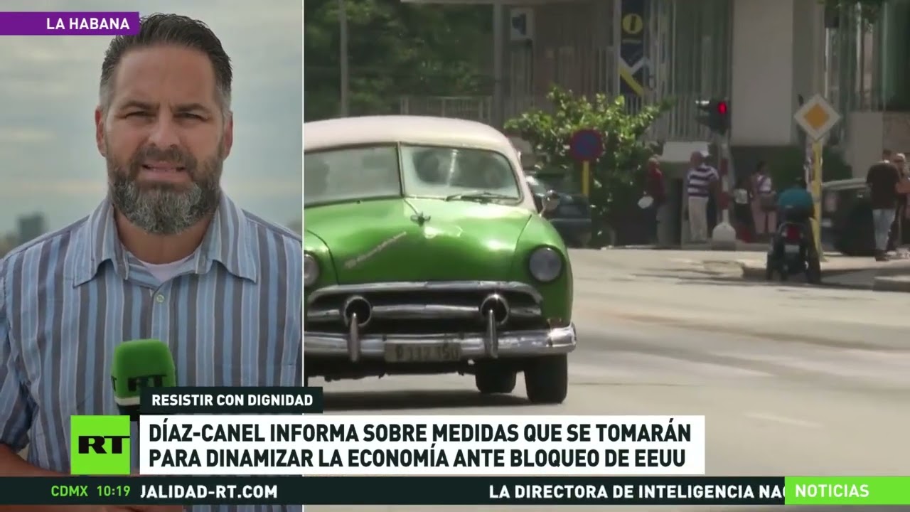 D&iacute;az-Canel expone las iniciativas econ&oacute;micas que planea implementar Cuba ante el bloqueo de EE.UU.