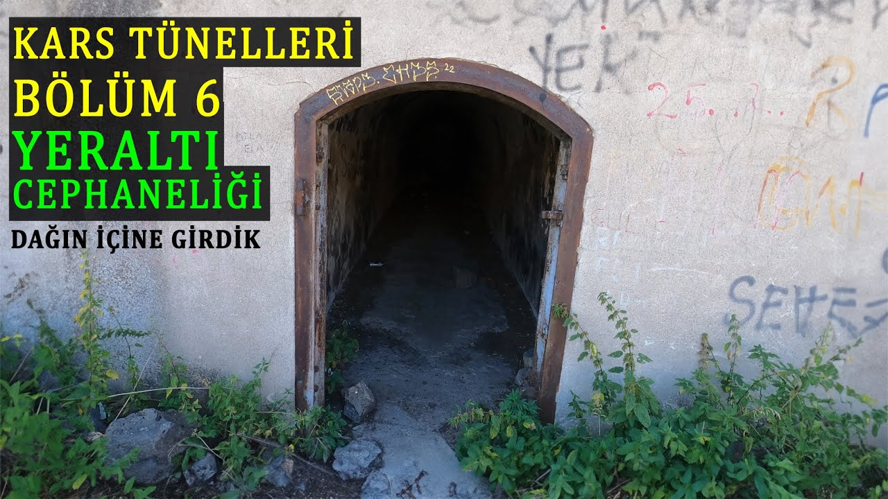 Kars Tünelleri 6 Yeraltı cephaneliği