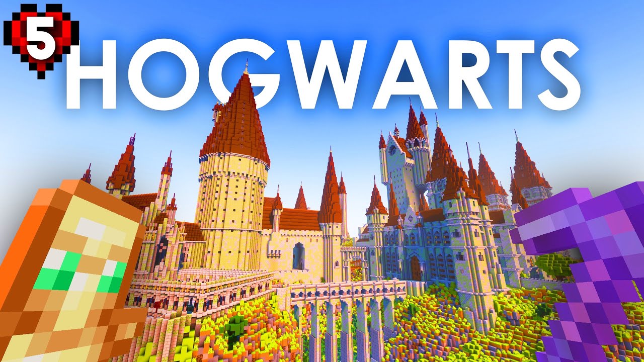 Я воссоздал Гарри Поттера в Minecraft Hardcore!