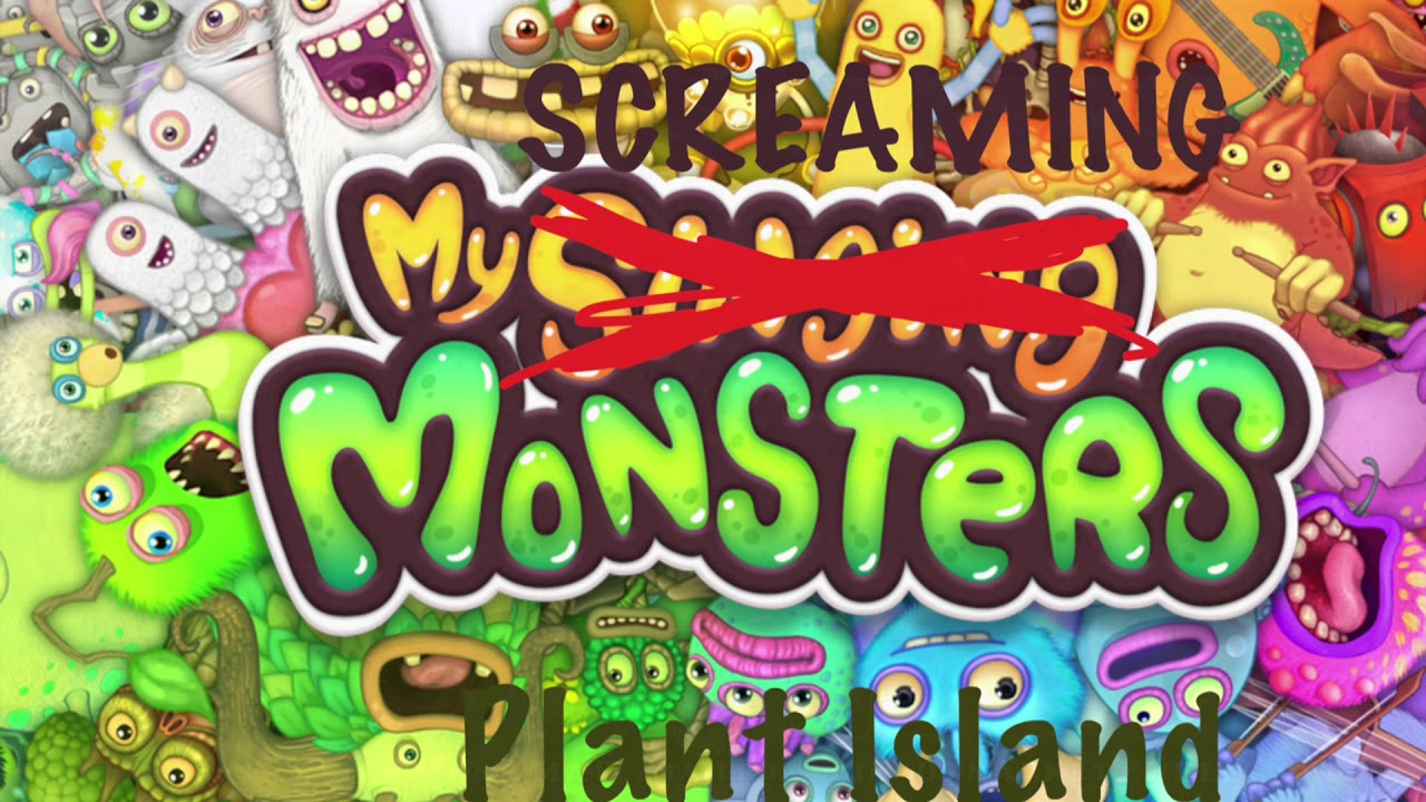 My Screaming Monster Plant Island | My Singing Monsters Recording Studio