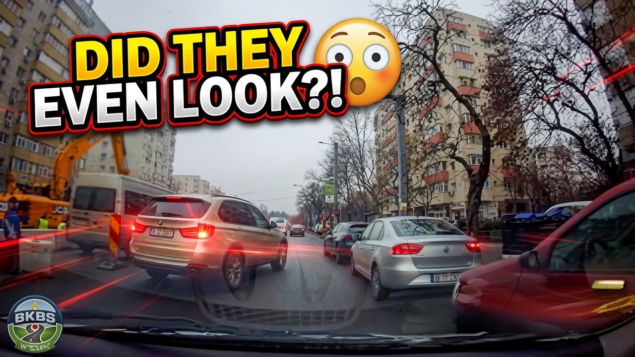 Bucharest Dashcam Drive | Real Traffic, Close Calls & City Routes 🚗
