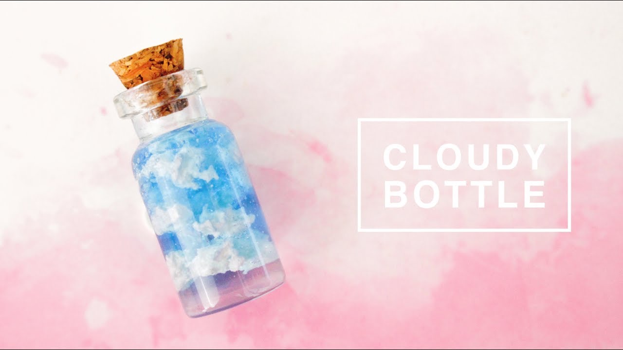 Miniature Cloudy Bottle