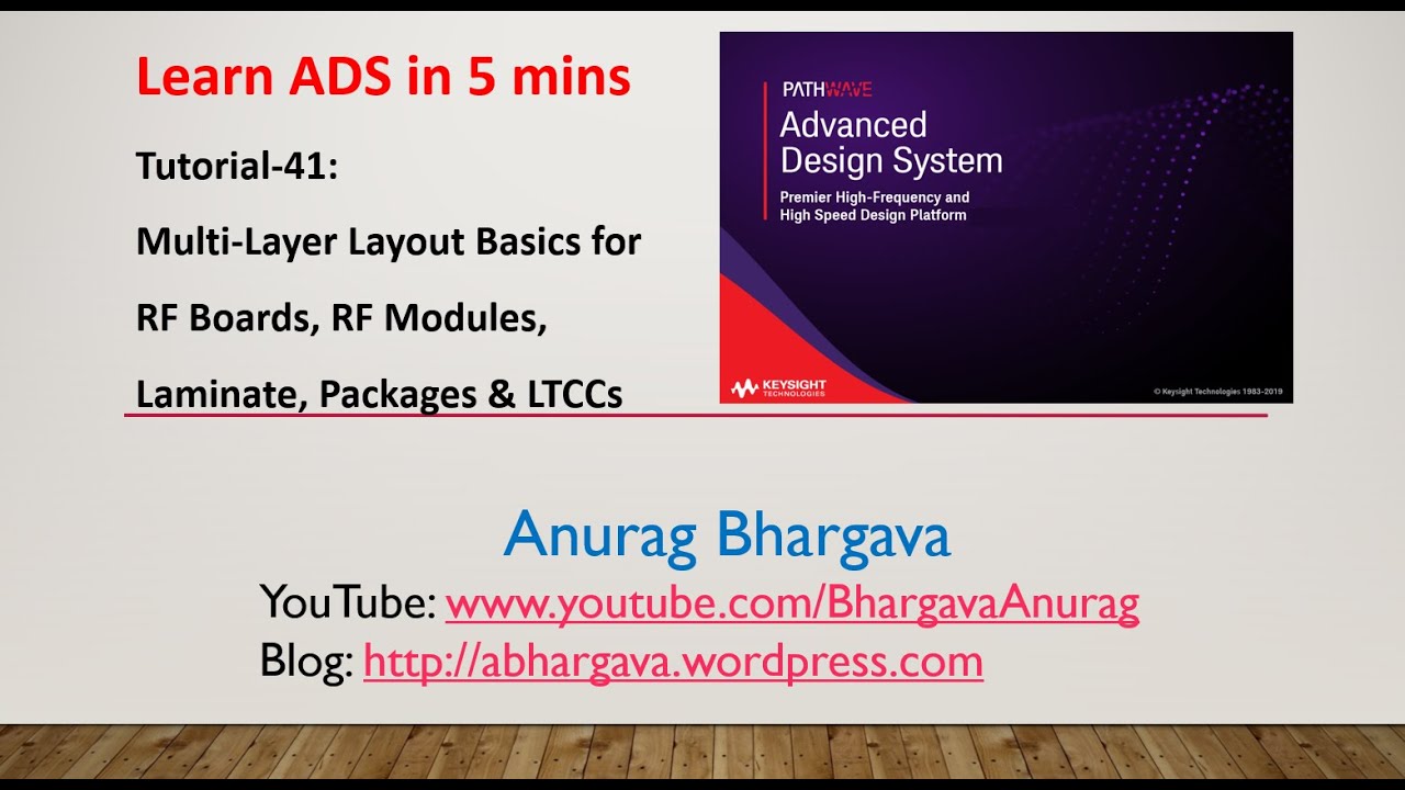 Tutorial-41: Multi-Layer RF Layout Design Basics