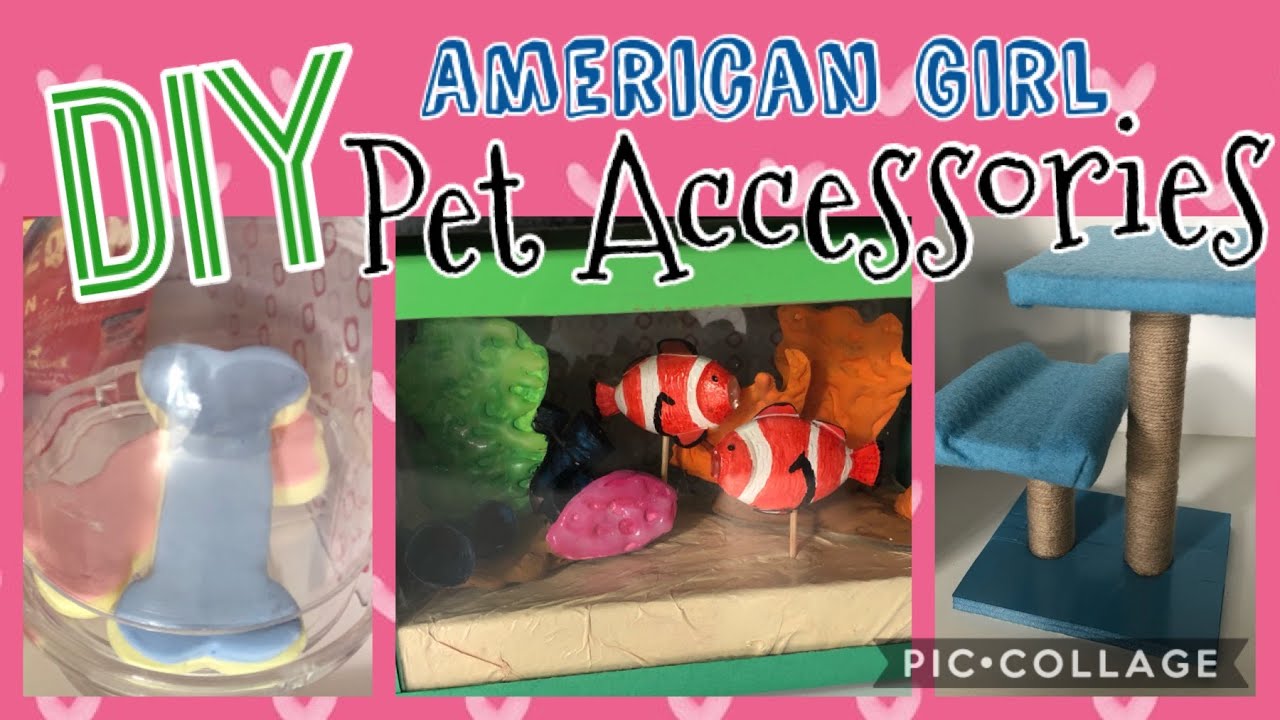 DIY - how to make - American Girl Pet Boutique Accessories
