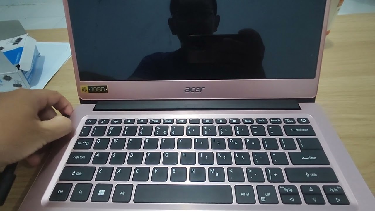 leptop acer mati, tombol on tidak mau menyala, acer swift 3 tanpa bongkar leptop