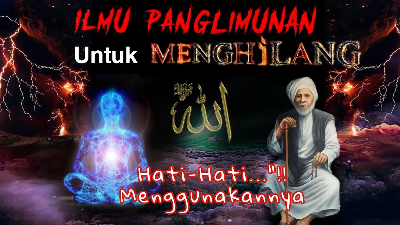 ILMU PANGLIMUNAN‼️Untuk MENGHILANG Atau Membuat Orang Tidak Bisa Melihat..