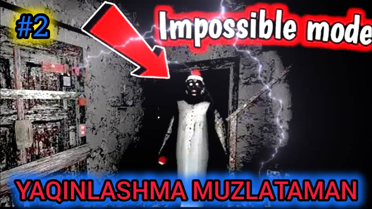 Granny 1 revamp // Yaqinlashma Muzlataman🥶 // Hola bilan yana bir bor💀 // #impossible   #uzbekcha