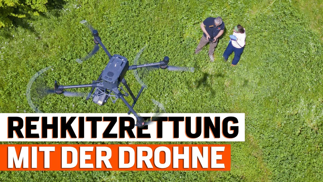 Rehkitze per Drohne finden: So klappt die Jungwildrettung mit dem Kopter