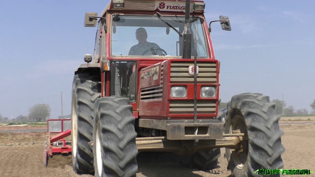 Preparazione Terreno 2019 | Fiatagri 110/90 DT + Forigo 3 m | Soil Preparation 2019