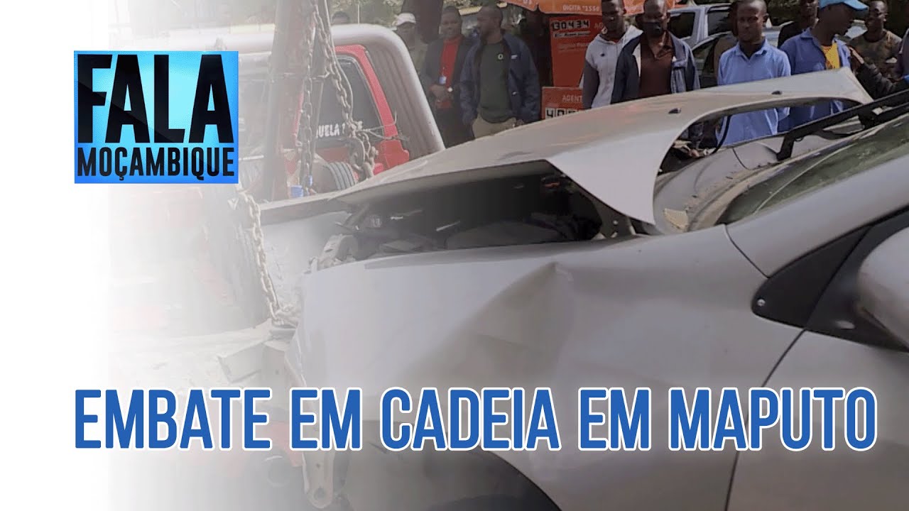 Camião perde travões e arrasta oito carros na Cidade de Maputo @PortalFM24