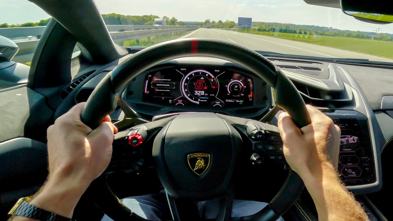 POV: over 300km/h with Lamborghini Revuelto with Novitec Exhaust
