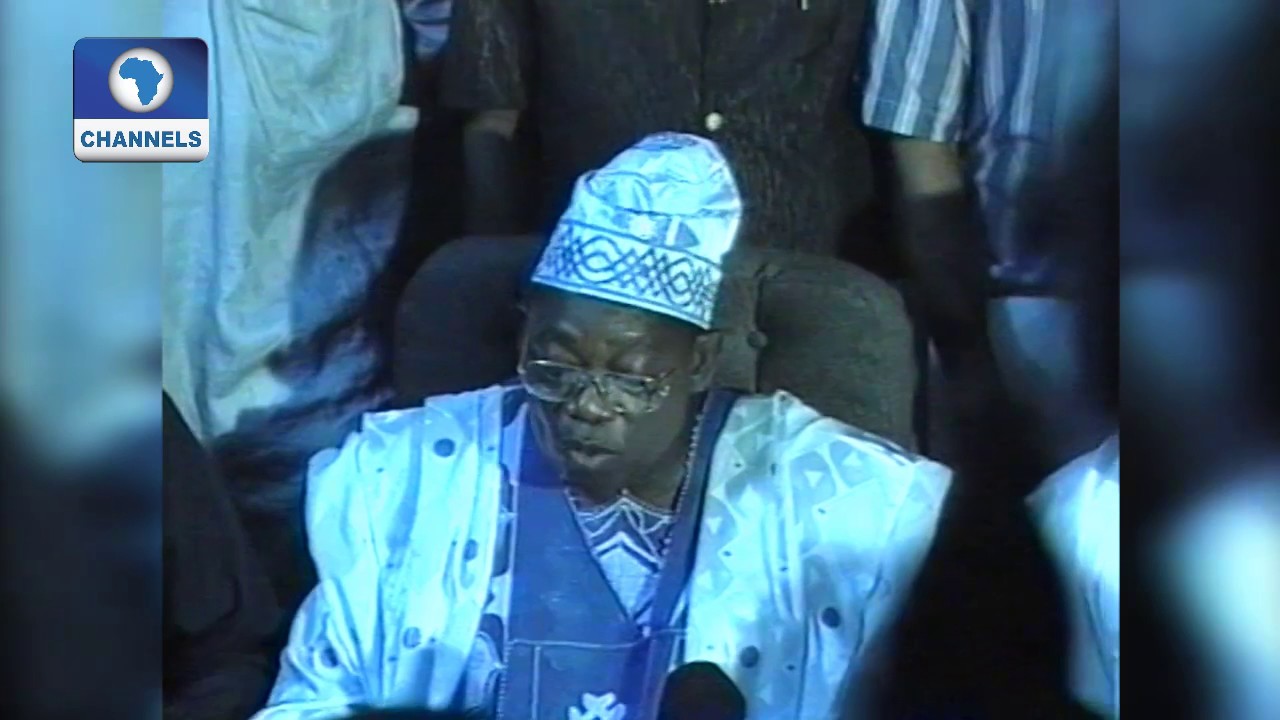 Throwback: MKO Abiola Rejects Annulment Of June 12, 1993 Election