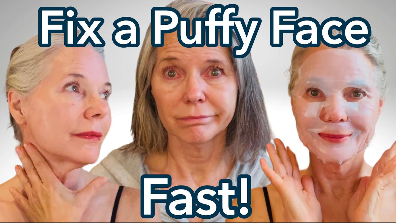 How I instantly Refresh My Puffy Face at Home:  Lymphatic Massage, Microcurrent & Mask