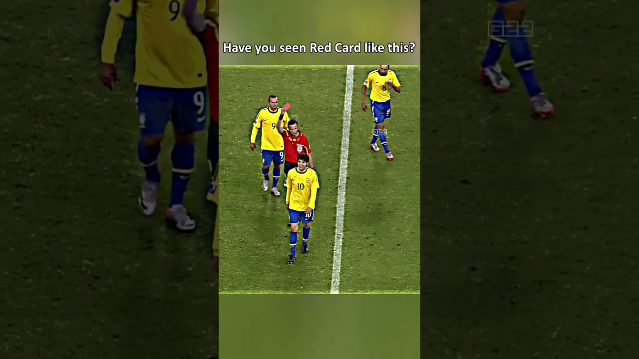 Kaka Red Card 💔