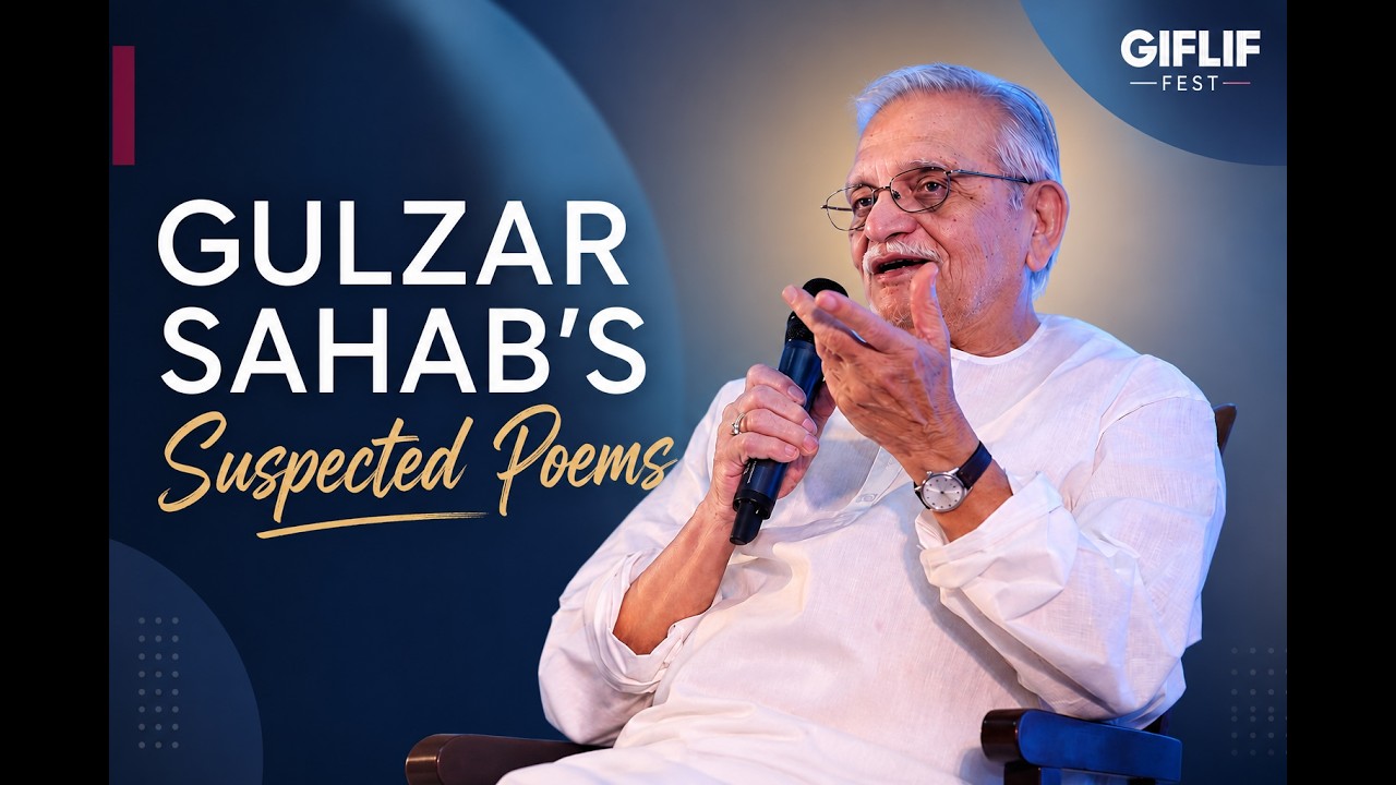 GIFLIF | Gulzar Live | Suspected Poems