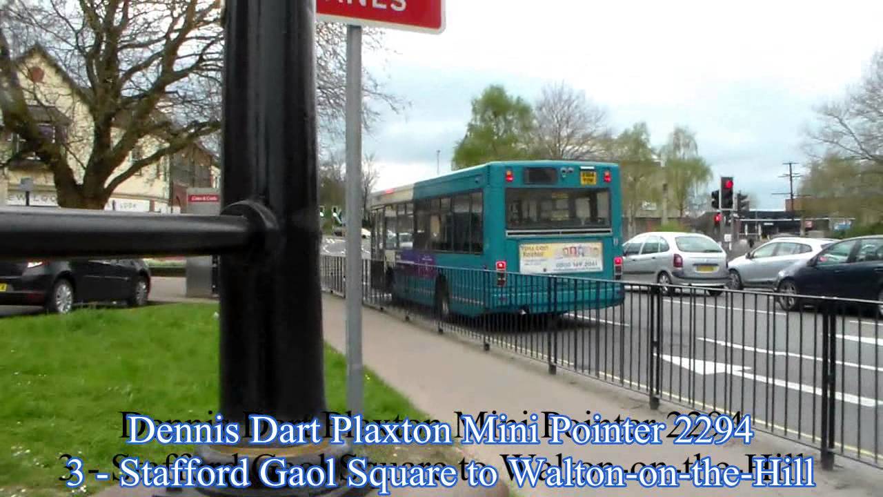 An hour at Stafford Gaol Square bus station