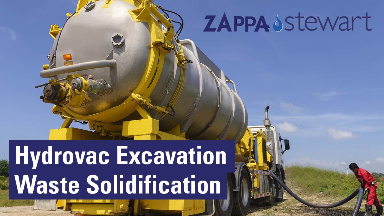 Solidification of Hydroexcavation Fluids using Superabsorbent Polymers