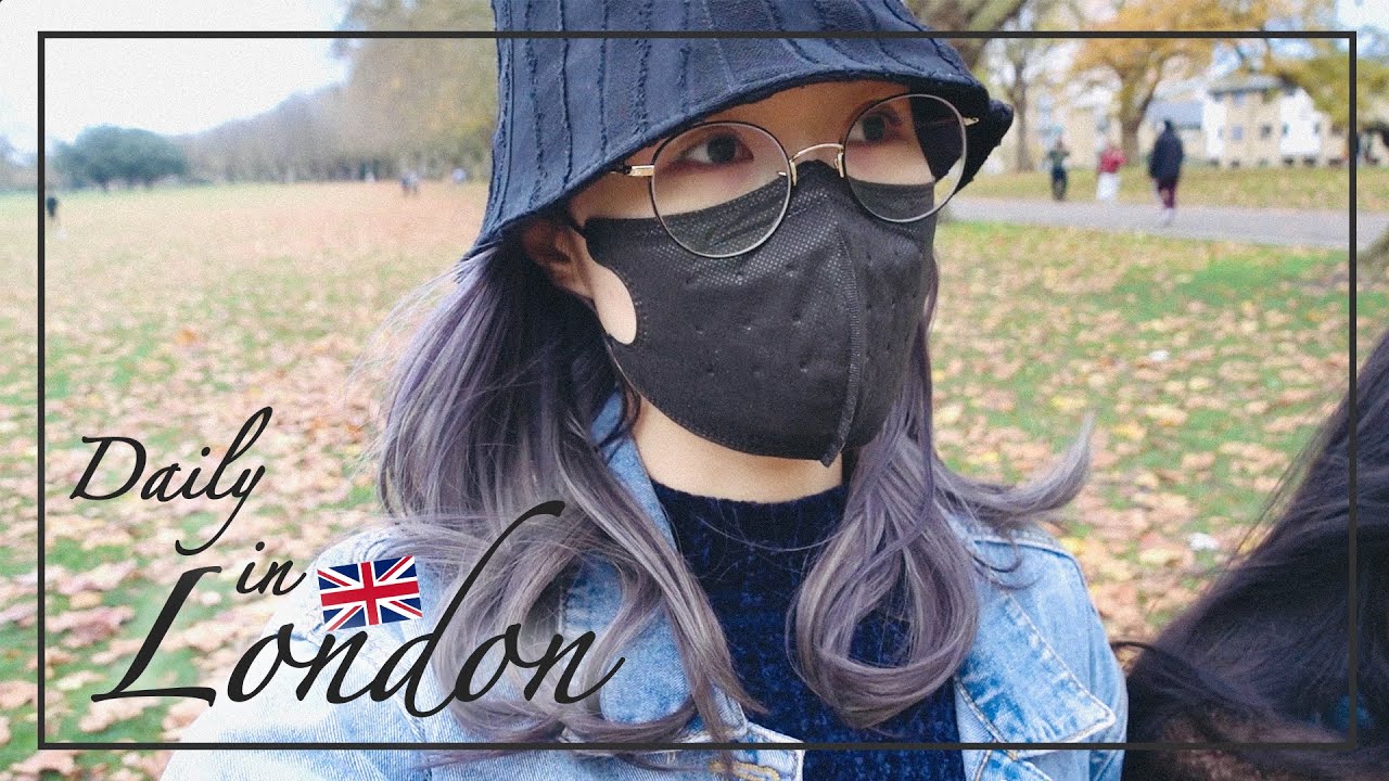 [英國VLOG] Victoria Park散步💙倫敦天氣變幻莫測...晴朗+淋雨+彩虹🌈 一日吃4餐要變豬了?! 第一屆煎牛排大賽🥩燒酒杯+迷你紅酒 cheers~｜Aloe 呀撈