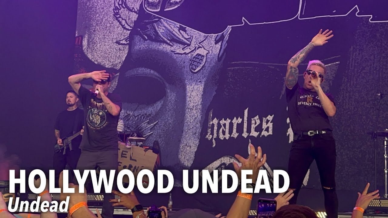HOLLYWOOD UNDEAD - Undead - Live @ CWMP - The Woodlands, TX 8/10/24 4K HDR