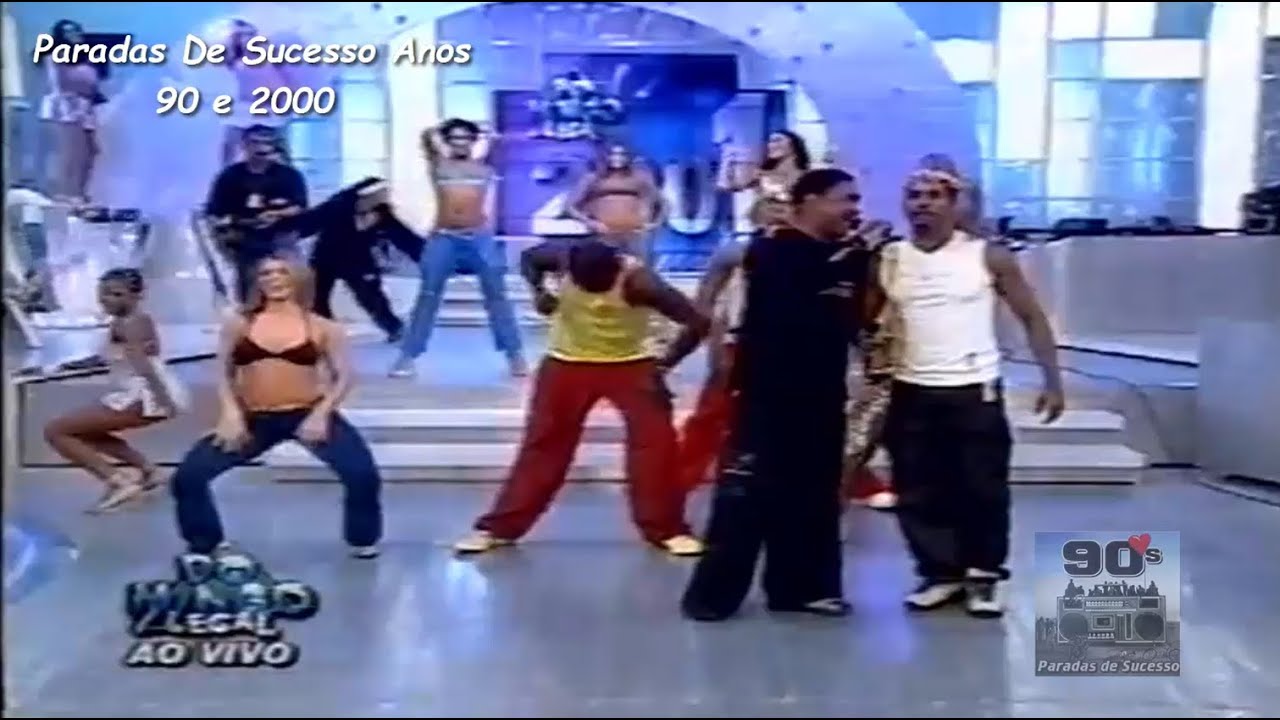É O Tchan ( Apresentações Na Tv nos Anos 90 e 2000) Parte 8