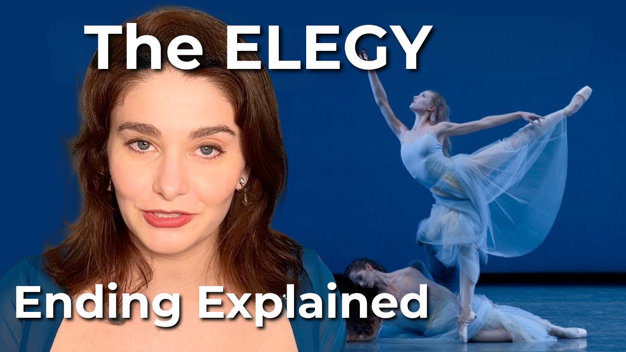WHAT DOES THE ENDING MEAN? The Elegy Explained 🩵 Balanchine's Serenade Deconstructed