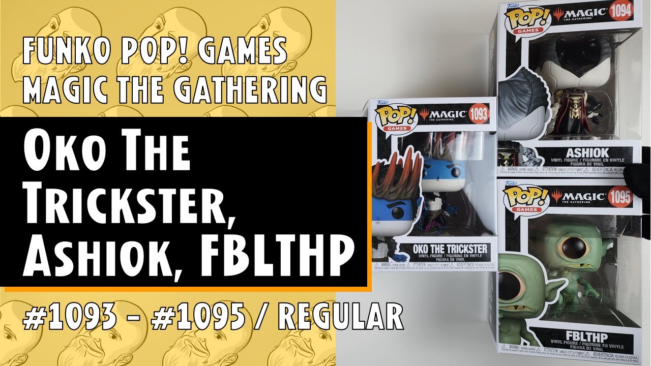 Funko Pop Magic: The Gathering &ndash; Oko, Ashiok, Fblthp