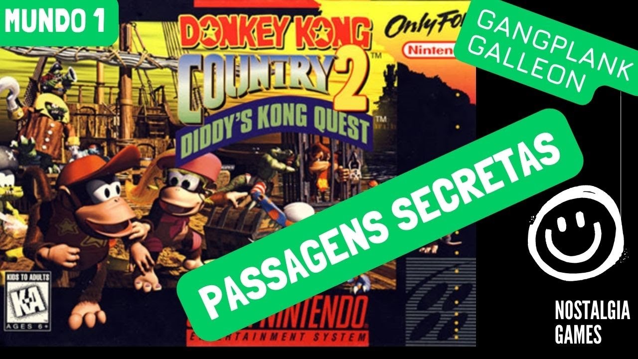 DONKEY KONG COUNTRY 2 - PASSAGENS- #94