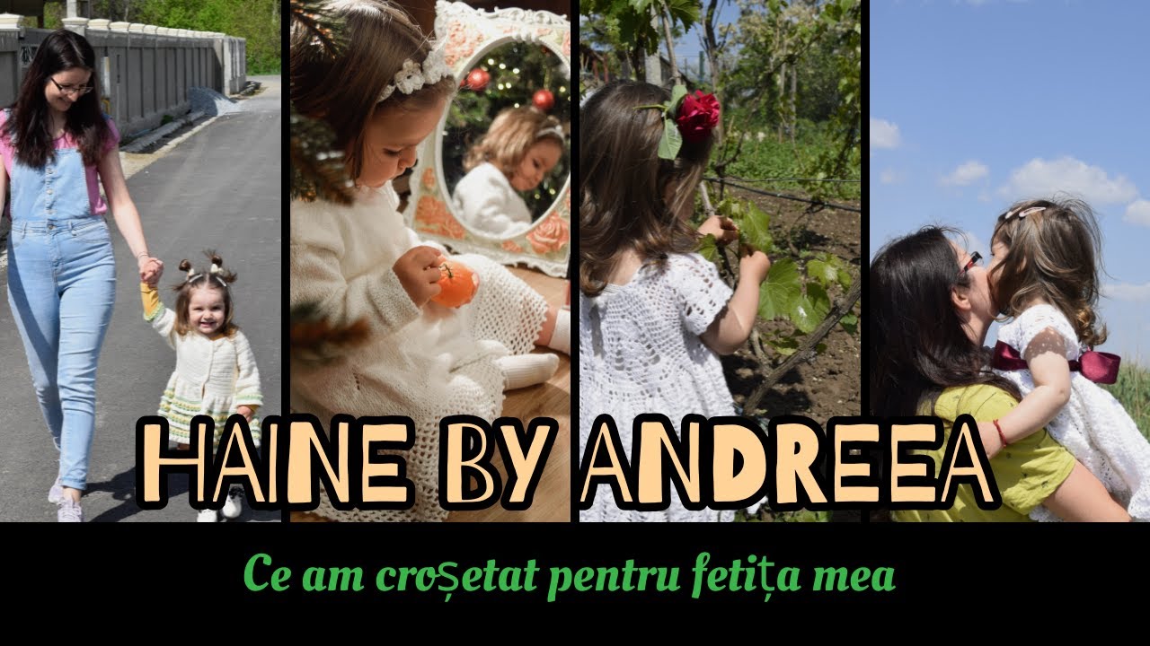 Vlog -Rochii, Cardigane și pulovere croșetate. Rezultatul unei pasiuni.