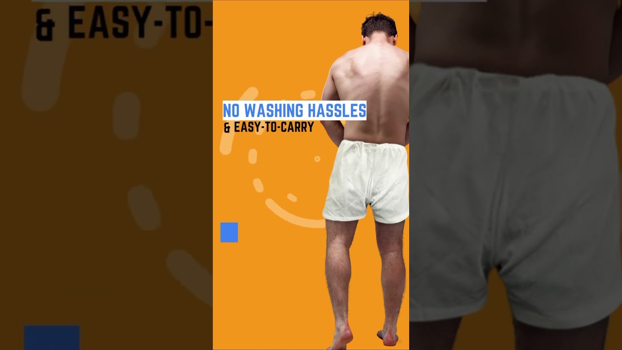 Men’s Disposable Boxer Briefs for Travel & Trekking | Trawee Hygiene Underwear